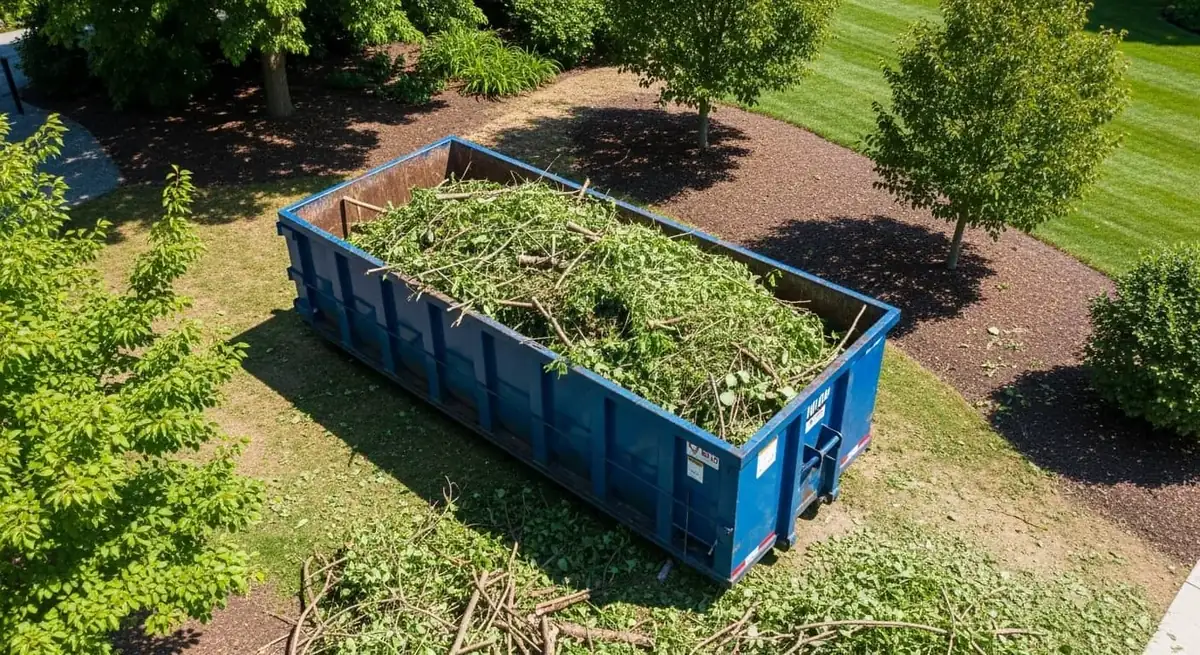 Yard Waste Dumpster Rental in Chesapeake, VA